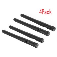 4Pack PR-SMA female 11CM Wifi Antenna Dual Band Antenna 2.4G 5G Home DIY