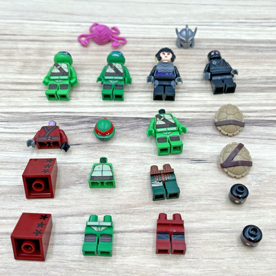 LEGO TMNT: Teenage Mutant Ninja Turtles Minifigure Lot Vintage Rare Authentic