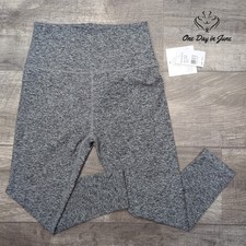 BeyondYoga Spacedye High Waisted Cropped Leggings Heather Gray NWT Size L