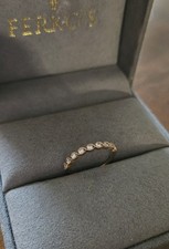 Ferko's 14K Rose Gold Diamond Band Ring