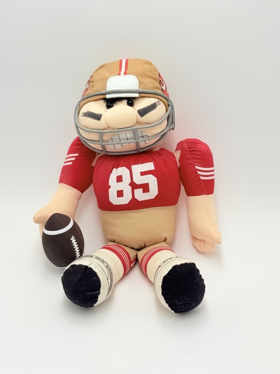 Vintage San Francisco 49ers Plush Stress Doll Pull Apart 90s