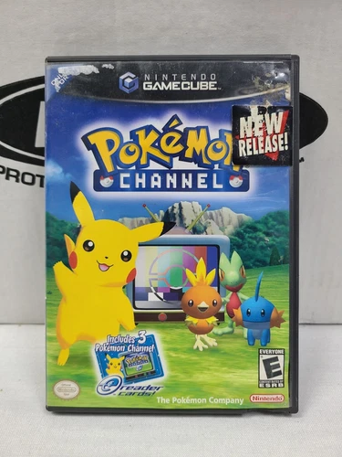 Pokemon Channel Nintendo GameCube Box & Disc Only *Tested* SEE PICTURES 