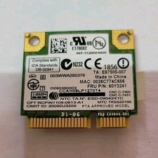 Intel 112BNHMW Mini PCI Express Wireless Network Card 300 Mbps 672520-001