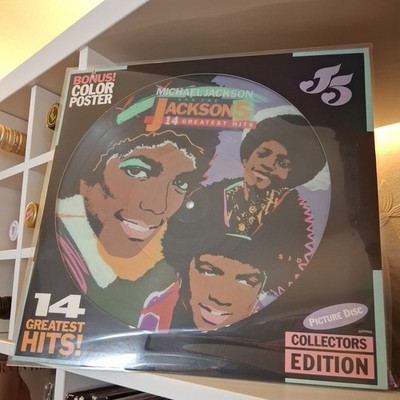 Michael Jackson  & The Jackson 5 - 14 Greatest Hits Collectors Edition W/Poster