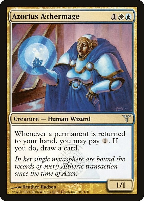 Azorius Aethermage 2x FOIL DIS MTG Dissension Uncommon MINT blue white