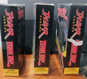 TEAM TAP Atari Jaguar Multi Player Adapter EMPTY DAMAGED BOX ONLY