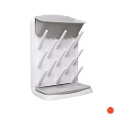 Ubbi Vertical Bottle Drying Rack - Space Saving - Gray
