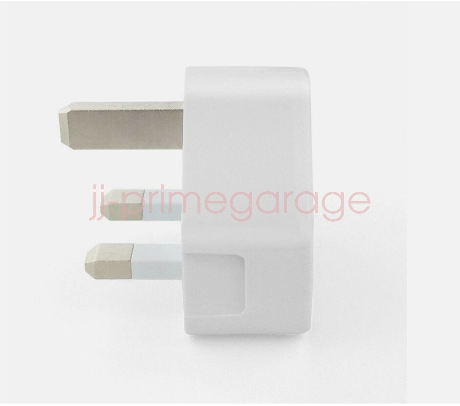 Adattatore spina 5V 2A USB 3pin 2 porte USB caricatore da parete UK per telefoni tablet foto 4