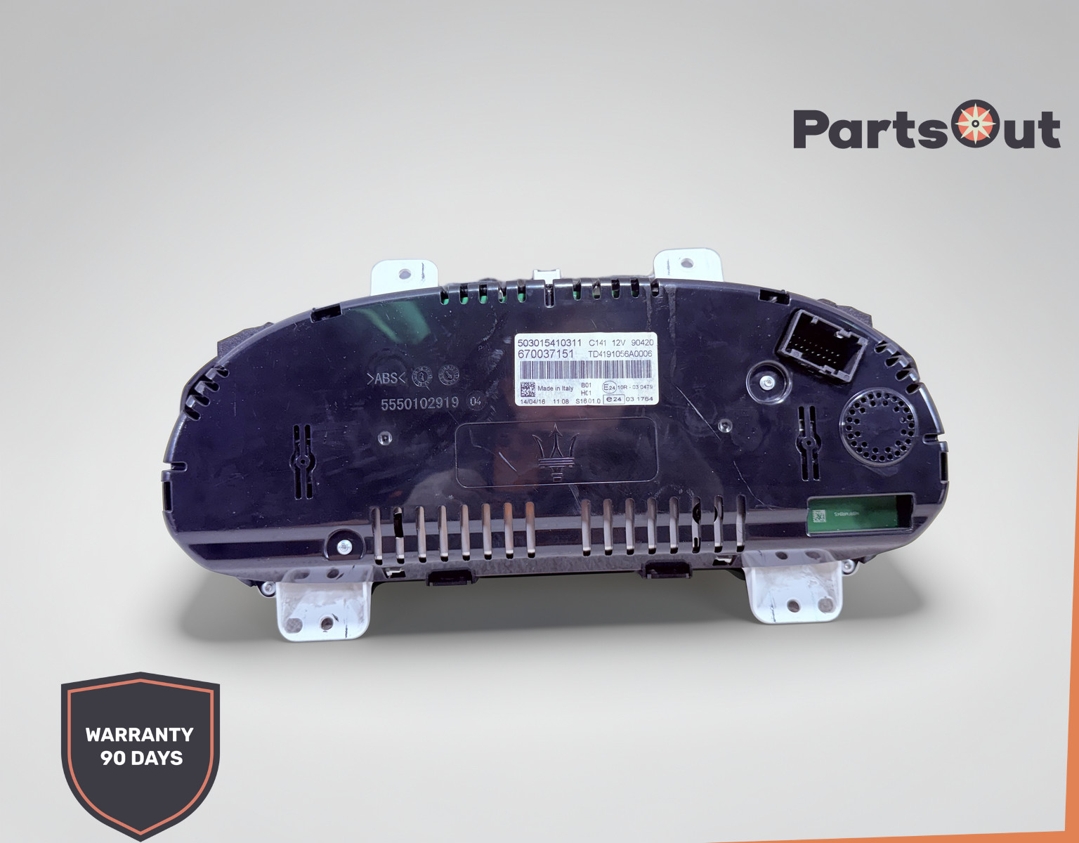 Maserati Ghibli 2014-2017 Instrument cluster