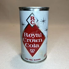 RC ROYAL CROWN COLA FLAT TOP SODA CAN 12 OZ Open Bridgeport Pennsylvania