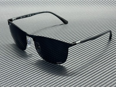 RAY BAN RB3686 186 K8 Black Grey Polarized Unisex 57 mm Sunglasses
