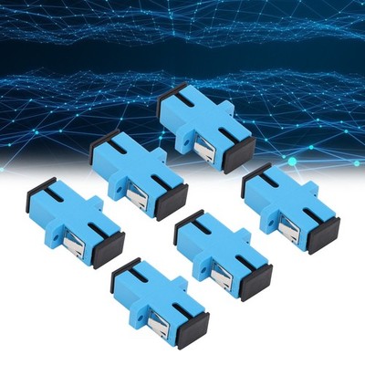 50Pcs SC UPC Fiber Optic Adapter High Reliability For Internet Use Recommended