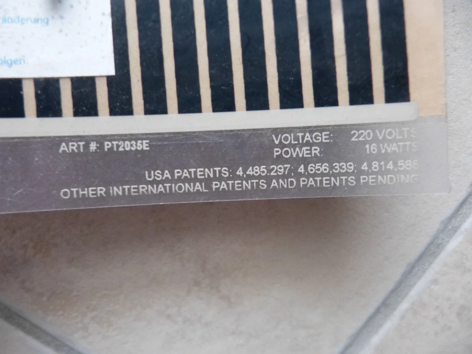 Terrarium Heizmatte 220V 16 W Exo Terra 26,5 x 28 cm - Bild 3 von 4