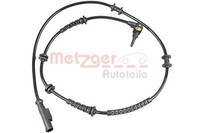 Sensor Raddrehzahl Vorne Metzger 09001193 FÜR Fiat ABS Sensor Raddrehzahlsensor
