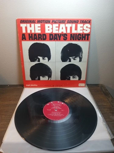The Beatles – A Hard Day’s Night LP Canada MONO  Red Label UAL 3366 VG/VG