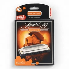 Hohner Special 20 Diatonic Harmonica - D-flat Db -  C-sharp (C#)