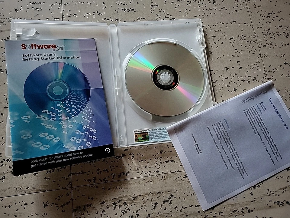 Acronis True Image 8.0 Data Backup 1 CD + Startup Guide - Image 3 of 4