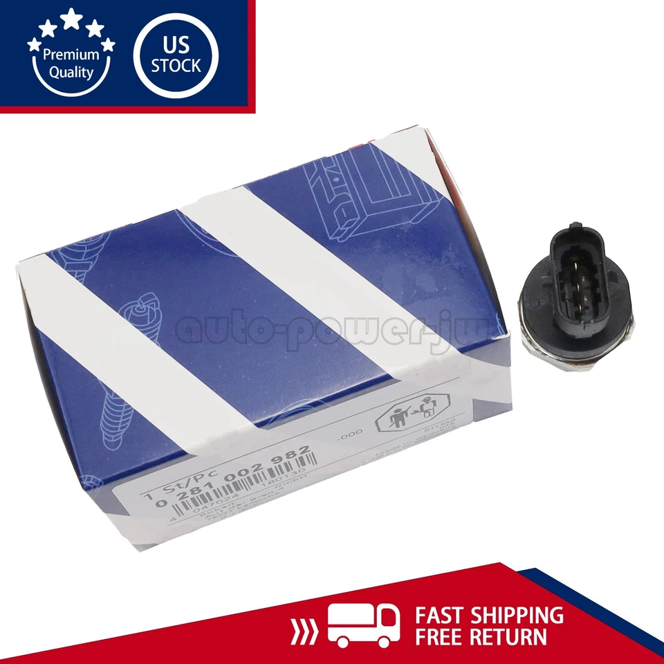 Nuevo sensor de riel de combustible de alta presión para Chevrolet Express 2010-16 6,6 L 12611873 Foto 2 de 4