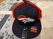 Brand New Nike Denver Broncos Snapback Dri-Fit Cap-