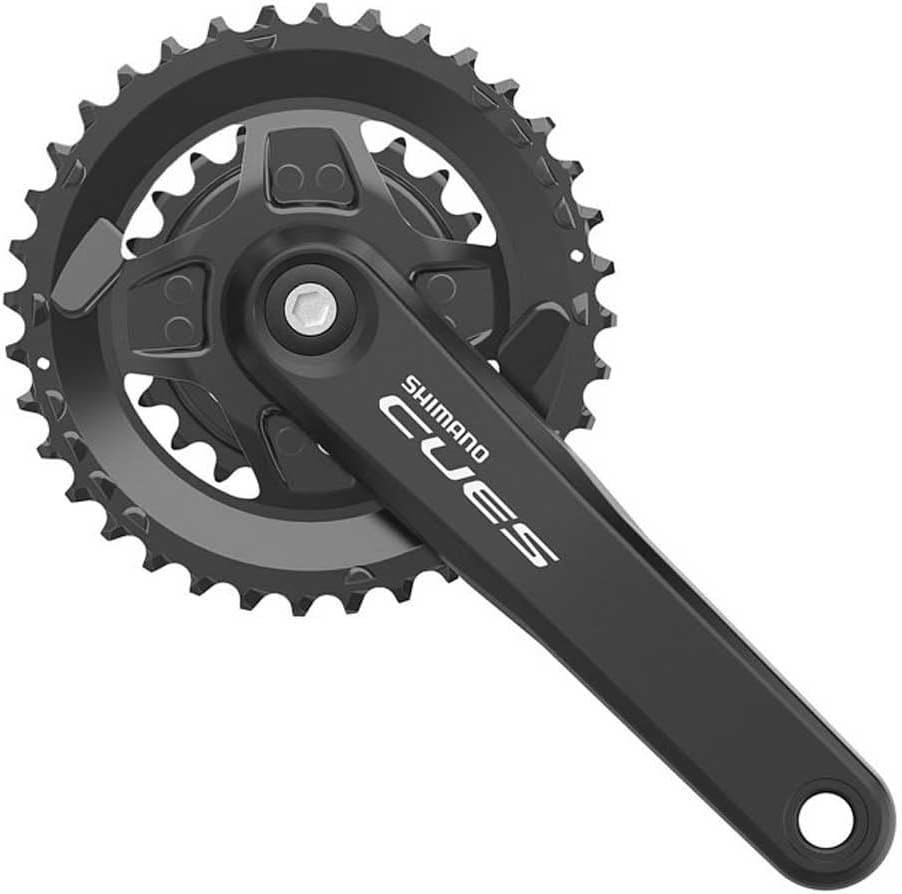 NEW Shimano FC-U4000-2 CUES Chainset for 9/10/11-Speed 170mm 36/22T - Black