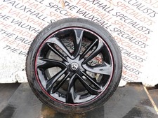VAUXHALL ADAM 2012-2018 SINGLE ALLOY WHEEL + TYRE 17 INCH IDENT AACZ 28537