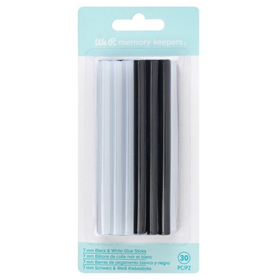 #ad #ad We R Creative Flow Hot Glue Sticks 30 Pkg Black And White $10.33