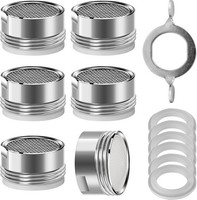 Strahlregler M24 Wasserhahn Aufsatz Perlator Edelstahl ABS Filter 1 Mont