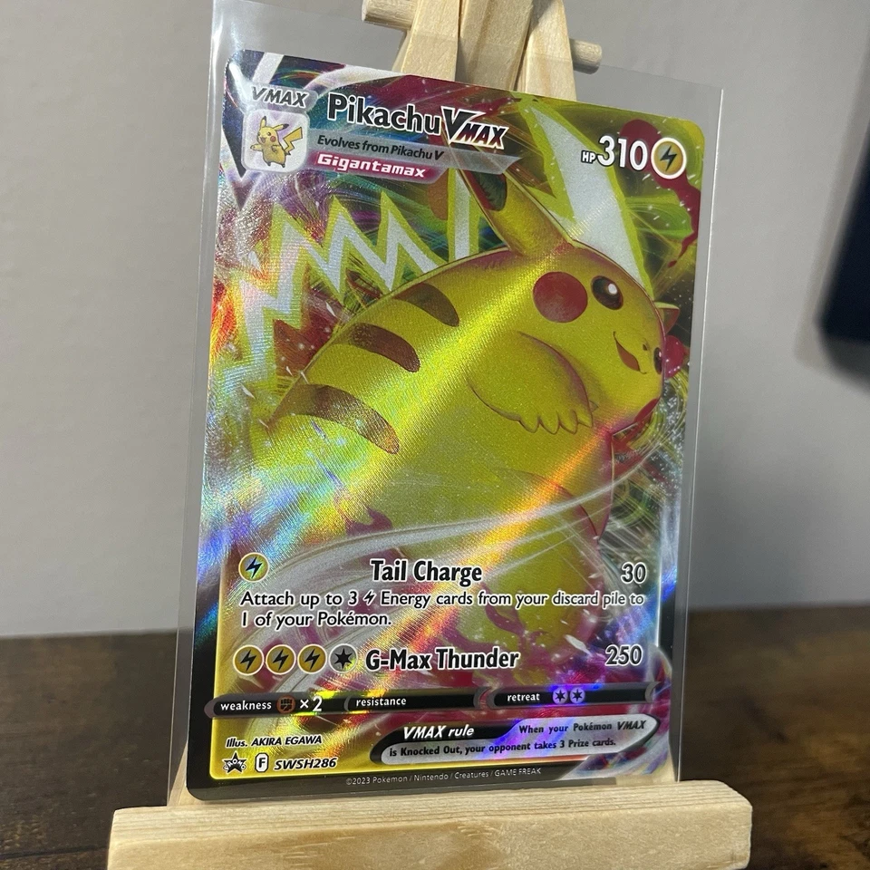 Pokemon SWSH: Sword & Shield Promo Cards SWSH286 Pikachu VMAX - Image 2 of 4