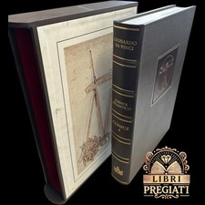 💎Leonardo da Vinci Codice Atlantico I Ars illuminandi Ed. Lusso 299 copie