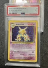 1999 FRENCH Pokemon Alakazam Holo 1st Edition Base Set PSA 5 Card 1/102 Vintage