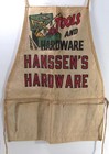 VTG Tools And Hardware Hanssen's Store Nail Apron ADV Davenport IA Hammer Saw — photo 2