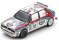 Miniature Car 1/43 Lancia Delta Integrale EVO Tour de Corse 1992 No12 Diecast