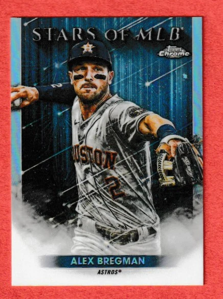 2022 Topps Chrome Stars of MLB Alex Bregman #SMLBC-8 - Image 1 of 2