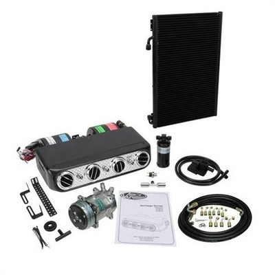 #ad Vintage Air Underdash Heat amp; A C Kit Engine Turned Vert. Cond. $1081.99