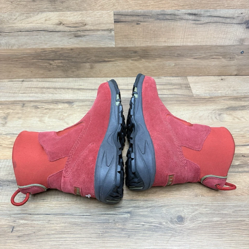 L.L. Botas de invierno Bean Red Gamuza Thinsulate Pull On Talla 8,5 Zapatos Foto 2 de 4