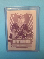 2025-26 OPC Hockey Sam Carrick #183 Magenta Printing Plate 1/1 