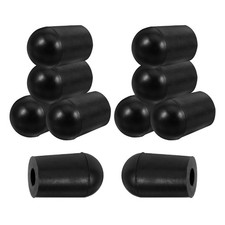 10 PCS Cello Endpin Stopper Rubber Tip Cushion Mat Bottom Protector