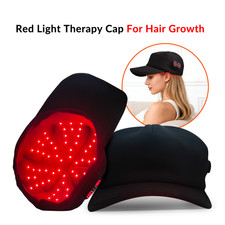 LED Hair Loss Treatment Cap Red Light Therapy Hat 660nm 850nm Regrowth Device
