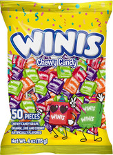 Original Variety Bag Chewy Candy Taffy Candies 50 Individually Wrapped Pieces