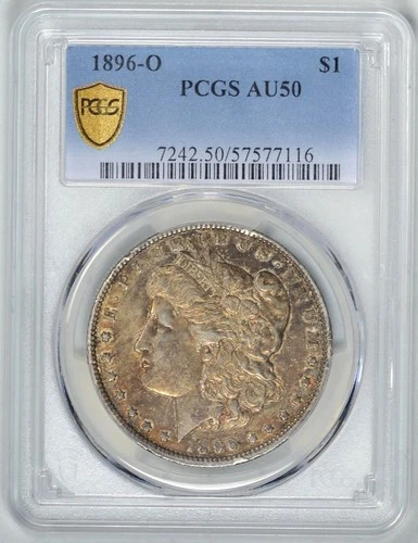 1896-O PCGS AU50  MORGAN DOLLAR  *  Tough Date  *  #57577116