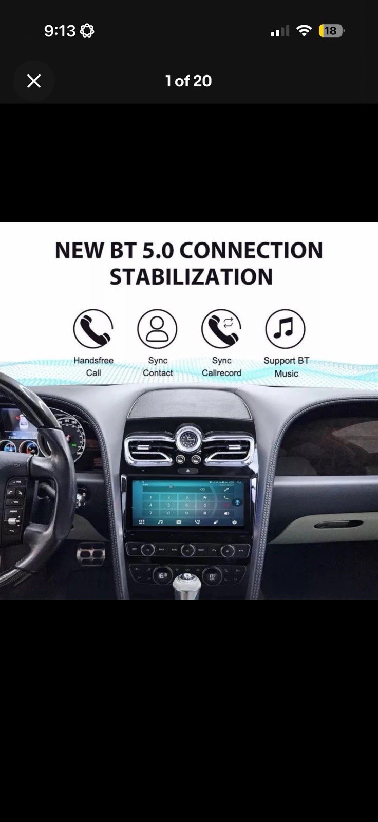Bentley Flying Spur 2005-2019 Head units Set