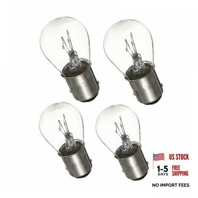 4Pcs DC 24V 21/5W BAY15D P21/5W 1157 S25 1016 2412 Clear Car 24V BAY15D(1157)
