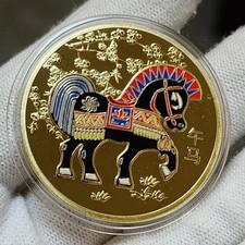 Horse Souvenir Coin For Collectible Decoratio...