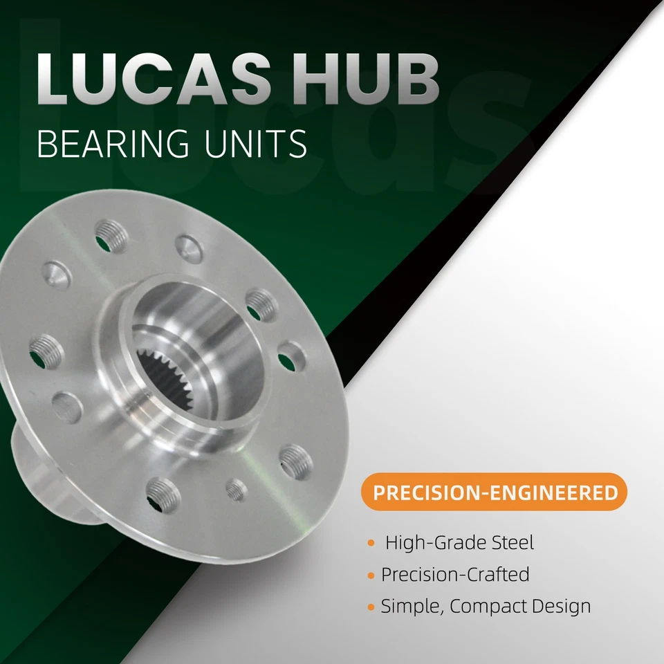 Buje de rueda trasero izquierdo Lucas nuevo para Mercedes-Benz GL350 GL450 R350 2006-2013 Foto 2 de 4