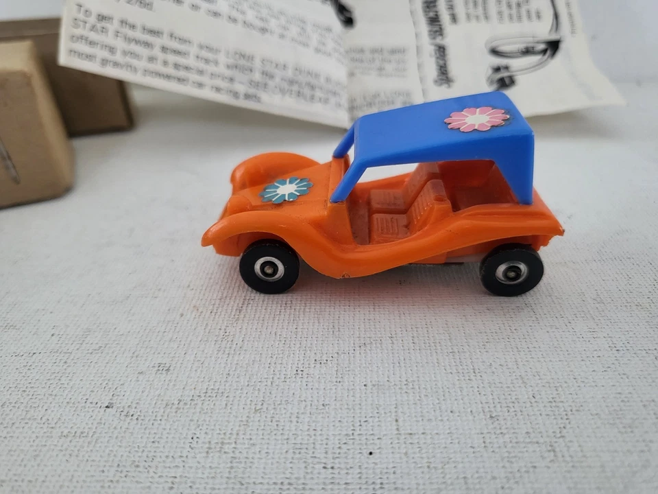 Пластиковая игрушечная машинка багги Lone Star Dune винтаж 1970-72 сделано в Англии очень хорошее состояние - Изображение 4 из 4