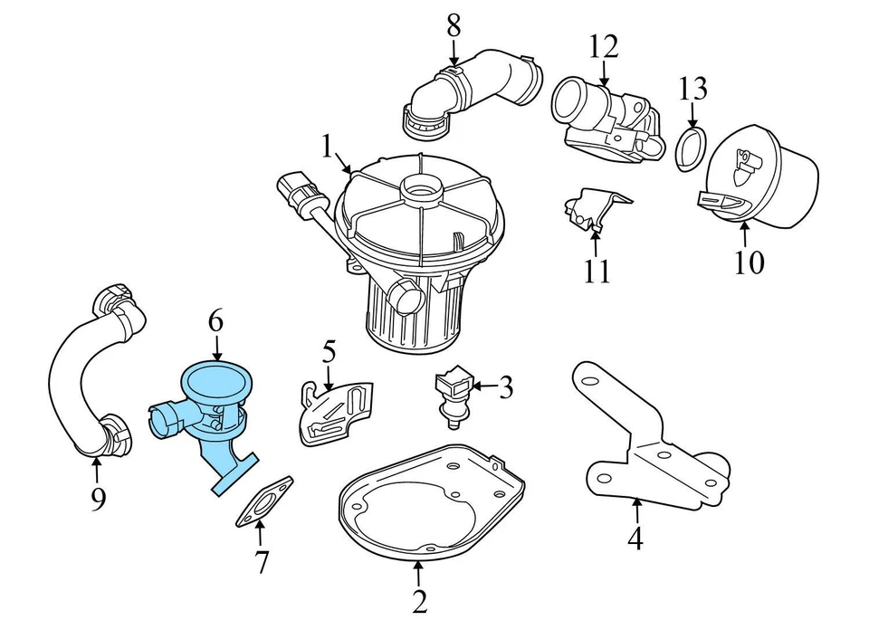 BMW X3 E83 2004-2006 - Válvula EGR 7523530 Foto 3 de 4
