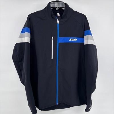 Swix Focus Softshell Jacket Mens XL Black Nordic Windproof
