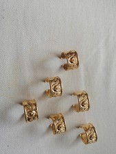 Serviettenringe „Antiko“ Hildesheimer Rose, 6 Stück