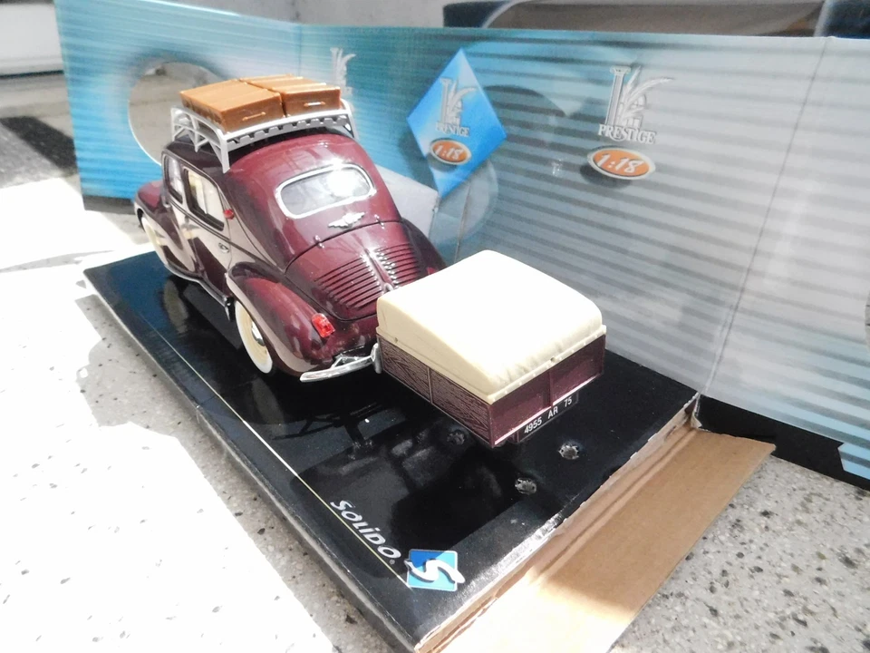 1/17 Renault 4CV Nationale 7 Solido - Photo 3/4