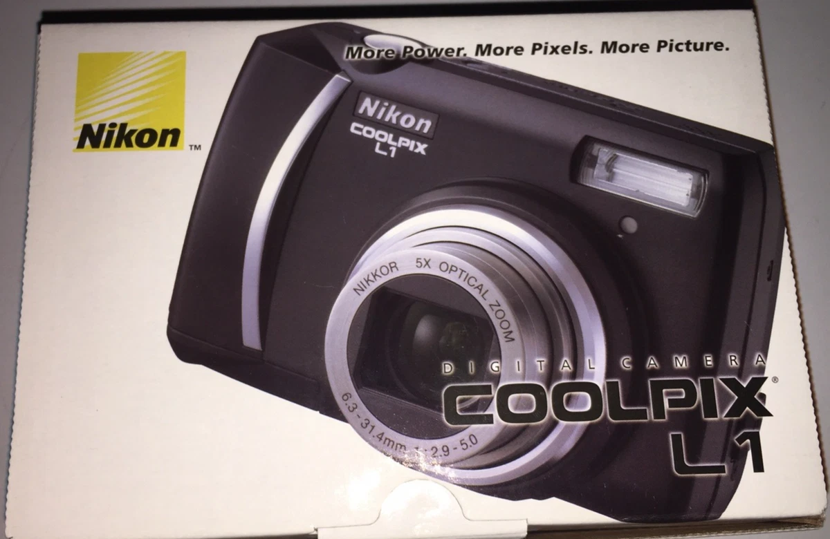 Nikon Coolpix L1 Digital Cameras for Sale | Shop New & Used